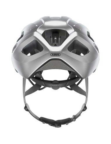 Abus helm Macator gleam silver L 58-62cm