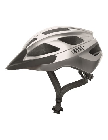 Abus helm Macator gleam silver L 58-62cm