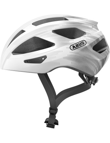 Abus helm Macator white silver M 52-58cm