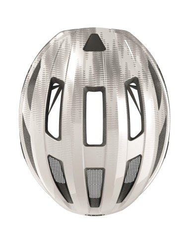 Abus helm Macator white silver M 52-58cm