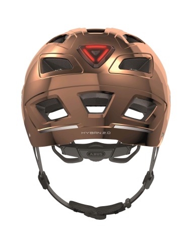 Abus helm Hyban 2.0 chrome rose M 52-58cm