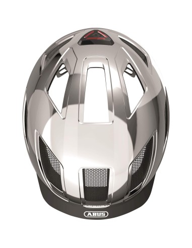 Abus helm Hyban 2.0 chrome silver L 56-61cm