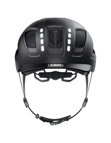 Abus helm Hyban 2.0 LED signal black XL 58-63cm