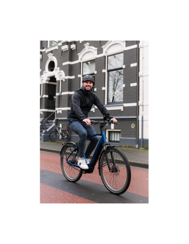 Abus helm Hyban 2.0 LED signal black XL 58-63cm