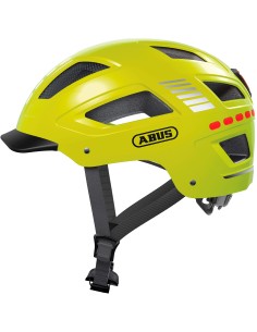 Abus helm Hyban 2.0 LED signal yellow M 52-58cm