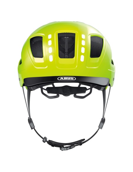 Abus helm Hyban 2.0 LED signal yellow M 52-58cm
