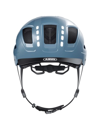 Abus helm Hyban 2.0 LED signal glacier L 56-61cm