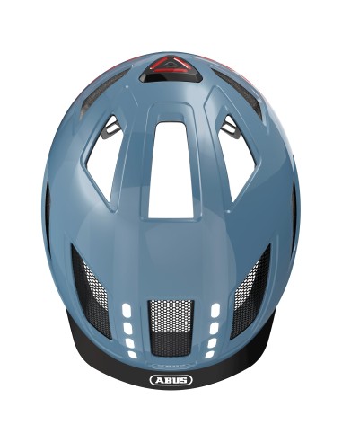 Abus helm Hyban 2.0 LED signal glacier L 56-61cm
