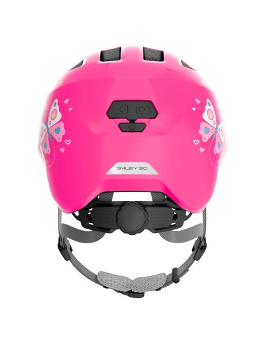 Abus helm Smiley 3.0 pink butterfly M 50-55cm