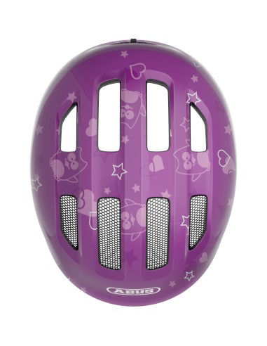 Abus helm Smiley 3.0 purple star S 45-50cm