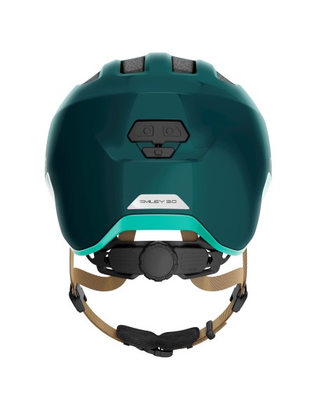 Abus helm Smiley 3.0 ACE LED royal green S 45-50cm