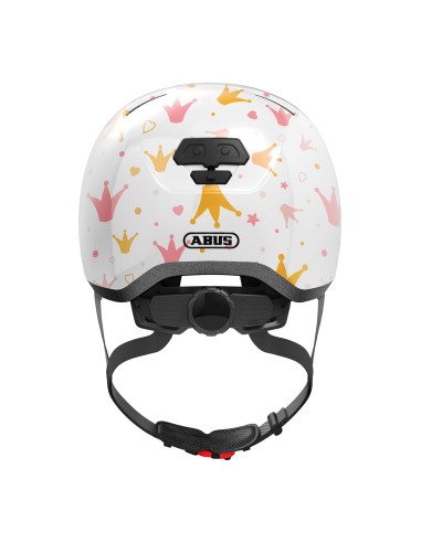 Abus helm Skurb Kid white crowns M 50-55cm