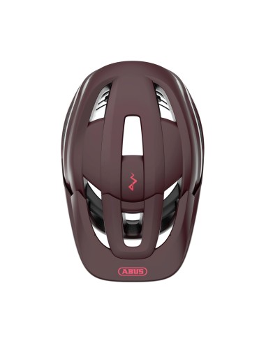 Abus helm Cliffhanger maple red S 51-55cm