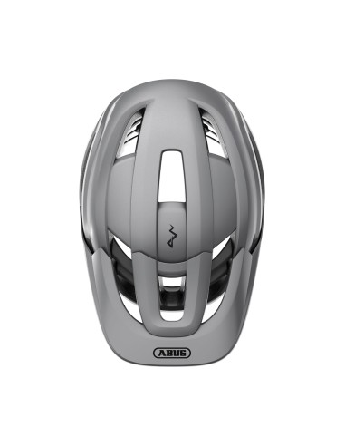 Abus helm Cliffhanger gleam silver S 51-55cm