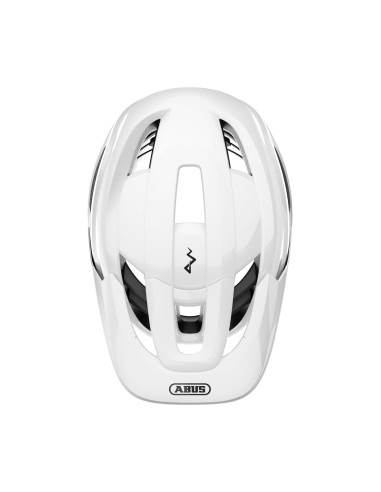 Abus helm Cliffhanger MIPS shiny white L 57-61cm