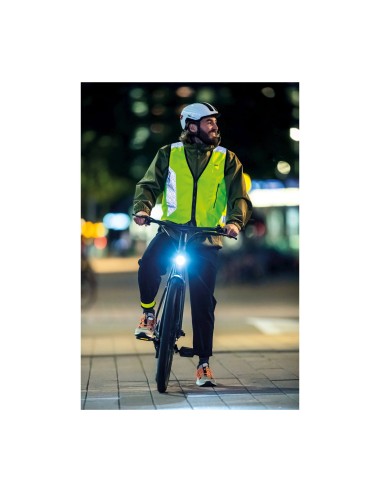 Abus helm HUD-Y shiny white M 54-58cm