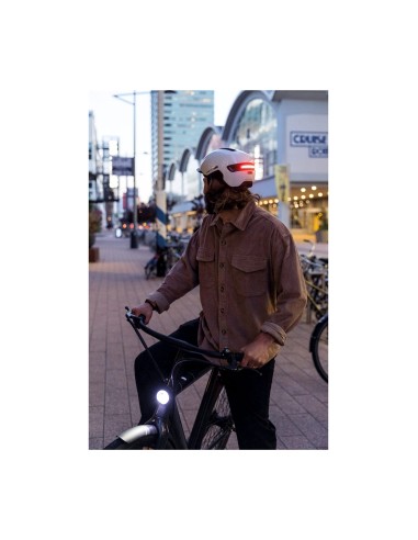 Abus helm HUD-Y shiny white M 54-58cm