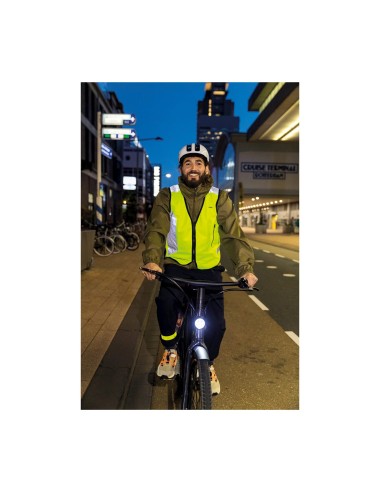 Abus helm HUD-Y shiny white L 57-61cm