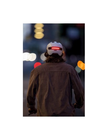 Abus helm HUD-Y shiny white L 57-61cm