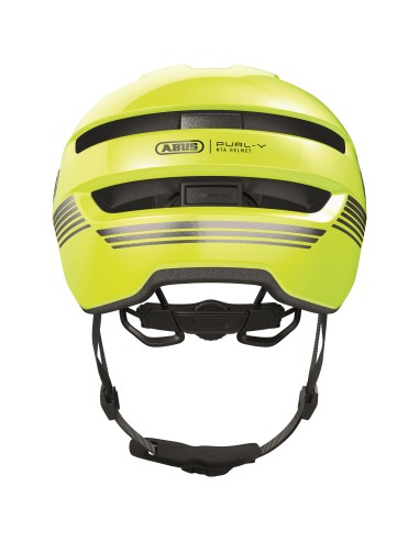 Abus helm Purl-Y signal yellow M 54-58cm