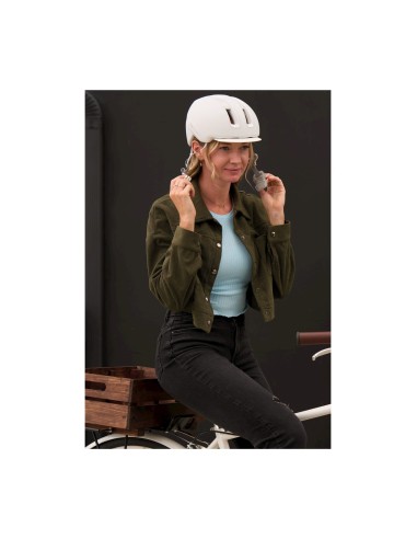 Abus helm HUD-Y pure white L 57-61cm