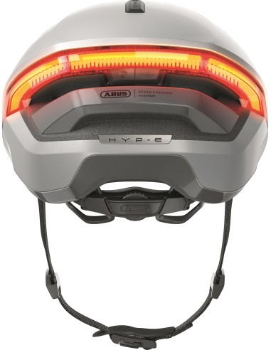 Abus smart helm Hyp-E gleam silver M 54-58cm