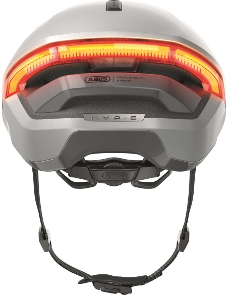 Abus helm Hyp-E gleam silver M 54-58cm