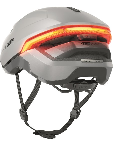 Abus smart helm Hyp-E gleam silver L 57-61cm