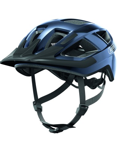 Abus helm Aduro 3.0 LED midnight blue S 51-55cm
