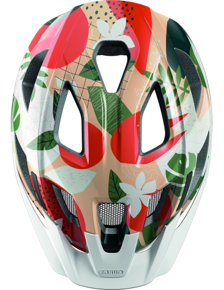 Abus helm Aduro 3.0 LED orange palm M 52-58cm