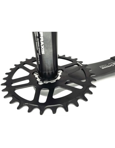 Praxis kettingblad 1x MTB DM 34T 3mm-offset 10/11/12sp