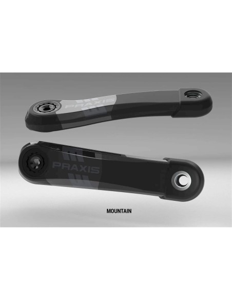 Praxis crankstel E-MTB carbon Etor spline 160mm (Fazua R60)