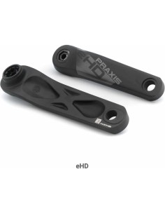 Praxis crankstel E-bike aluminium HD isis/spline 160mm