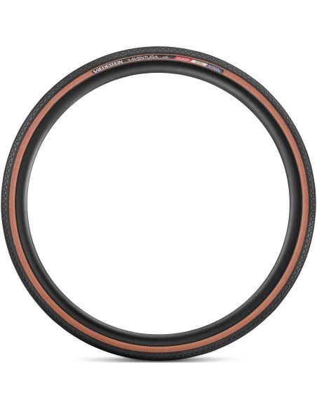 Vredestein btb Aventura Seta 44-622 zwart/transparant vouw