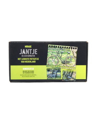 Mirage zadel op buis Jantje en zijn Kornuiten