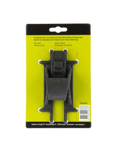 Mirage telefoonhouder Zero-Six Spider siliconen zwart
