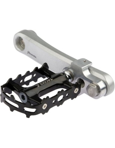 Mirage crankverkorters (cranco) alu zilver