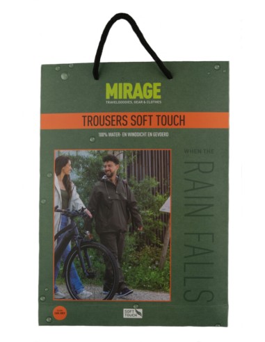 Mirage Rainfall regenbroek soft touch L earl-grey