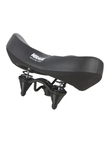 Mirage zadel tour comfort met vering Big City zwart
