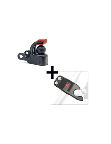 Hebie F1 karkoppeling incl adapter