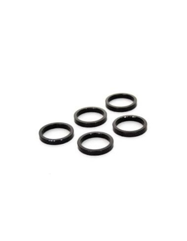 Zak balhoofd Spacer 1 inch 5mm zwart (5)