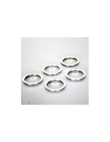 Zak balhoofd Spacer 1 1/8 3mm alu zilver (5)