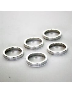 Zak balhoofd Spacer 1 1/8 5mm alu zilver (5)