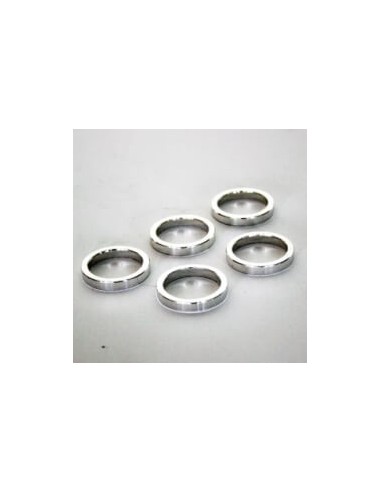Zak balhoofd Spacer 1 1/8 5mm alu zilver (5)