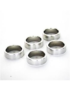 Zak balhoofd Spacer 1 1/8 10mm alu zilver (5)