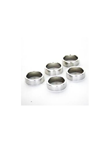 Zak balhoofd Spacer 1 1/8 10mm alu zilver (5)