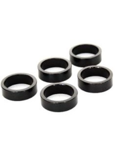 Zak balhoofd Spacer 1 1/8 10mm alu zwart (5)