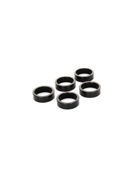 Zak balhoofd Spacer 1 1/8 10mm alu zwart (5)