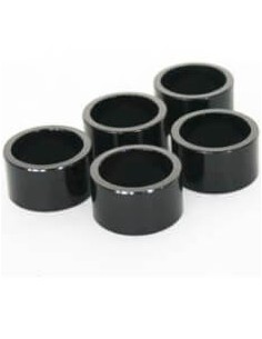 Zak balhoofd Spacer 1 1/8 20mm alu zwart (5)