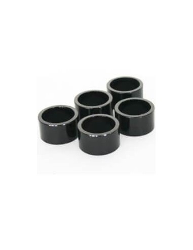 Zak balhoofd Spacer 1 1/8 20mm alu zwart (5)